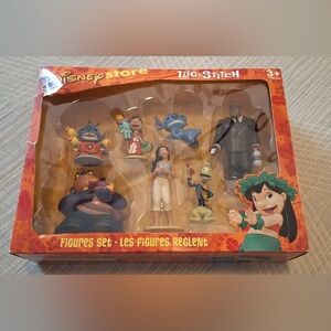 Disney Store  Lilo & Stitch Figures Set